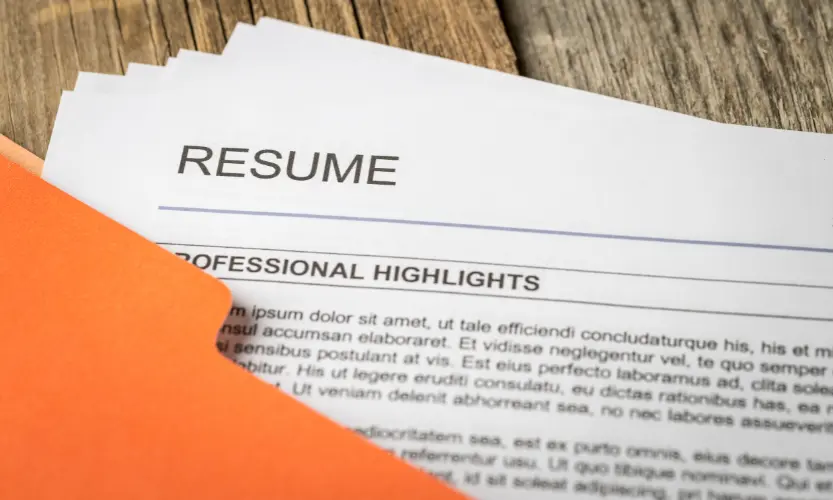 Fake Resume