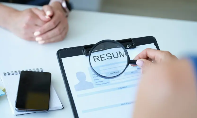 Go beyond resume